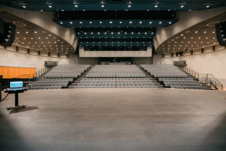 38 hoists, one button, six shows a week
